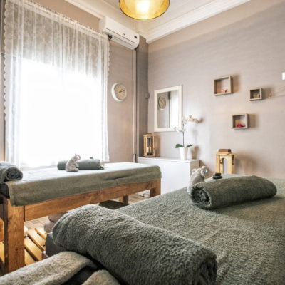Διακόσμηση Χώρου μέσα στο Τhe Massage Suite