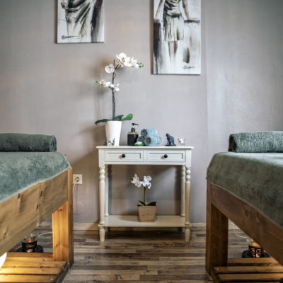 Διακόσμηση Χώρου μέσα στο Τhe Massage Suite
